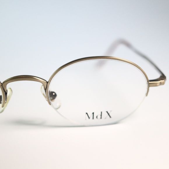 MdX tech copper MDS S-2009 47-21 140 half rim slim eyeglasses kids eyewear N14 - Picture 4 of 11